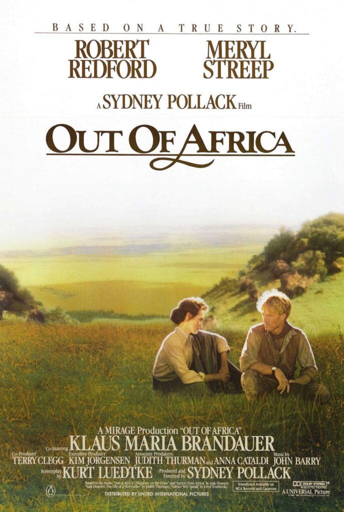 image of Out of Africa (1985) movie poster